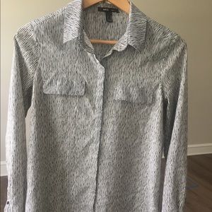 MNG Suit Button Up Dress Shirt